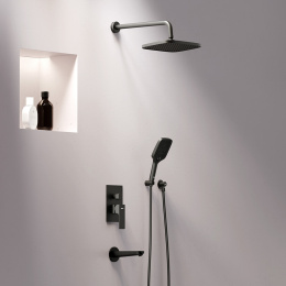 Встраиваемая душевая система Damixa Gala (953510300) Чёрный