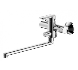 Смеситель для ванны длинный излив Bravat Louise (F6191183CP-01L-RUS)