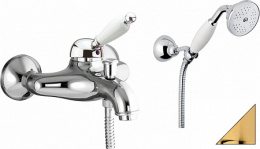 Смеситель Fiore Imperial 89GO5104 для ванны с душевым гарнитуром