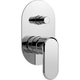 Фото Смеситель для ванны Cisal LineaViva LV00210021, хром