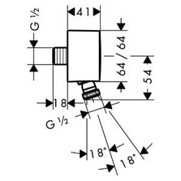 Фото Гигиенический душ Hansgrohe Logis 7160532129 комплект