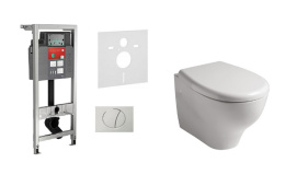 Унитаз подвесной Galassia  (514306 Eden безободковый), цвет белый