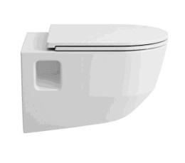 Фото Подвесной унитаз Laufen Pro New Rimless 8.2096.4.000.000.1PRO с ультратонкой крышкой-сиденьем SoftCl