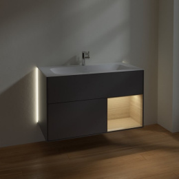Villeroy Boch Finion G040PCGK Тумба под раковину 996х498 мм (oak veneer/anthracite matt)