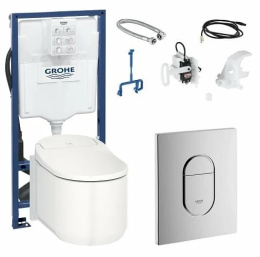 Grohe Sensia Arena 118922 Комплект инсталляция и унитаз подвесной, с функцией биде