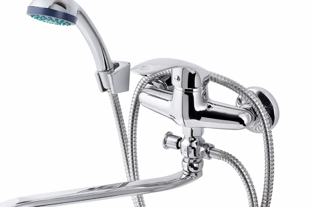 Фото Смеситель для ванны с душем FAUZT FZs-614-125 тип См-ВУОРНШлА