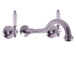 Фото Rav Slezak MK531 MORAVA RETRO смеситель для умывальника настенный