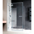 Дверь для душевого уголка Radaway Euphoria KDJ 110x200 профиль хром, стекло прозрачное, петли слева 