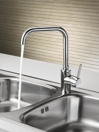 Фото Смеситель для кухни Roca Targa (5A8360C0M) хром