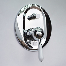 Фото Magliezza Grosso Bianco 50147-cr смеситель для ванны (хром)