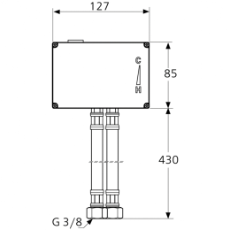 Термостат для пре-смешивания воды Ideal Standard BUILT-IN A3813NU