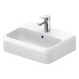 Раковина подвесная 45 см DURAVIT Qatego 0746450000 белый, санфаянс
