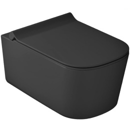 Крышка сиденье для унитаза Galassia Meg11 (5478NEMT), цвет черный, матовый