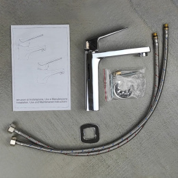 Фото Смеситель для раковины Paini Bari RTCR205 хром