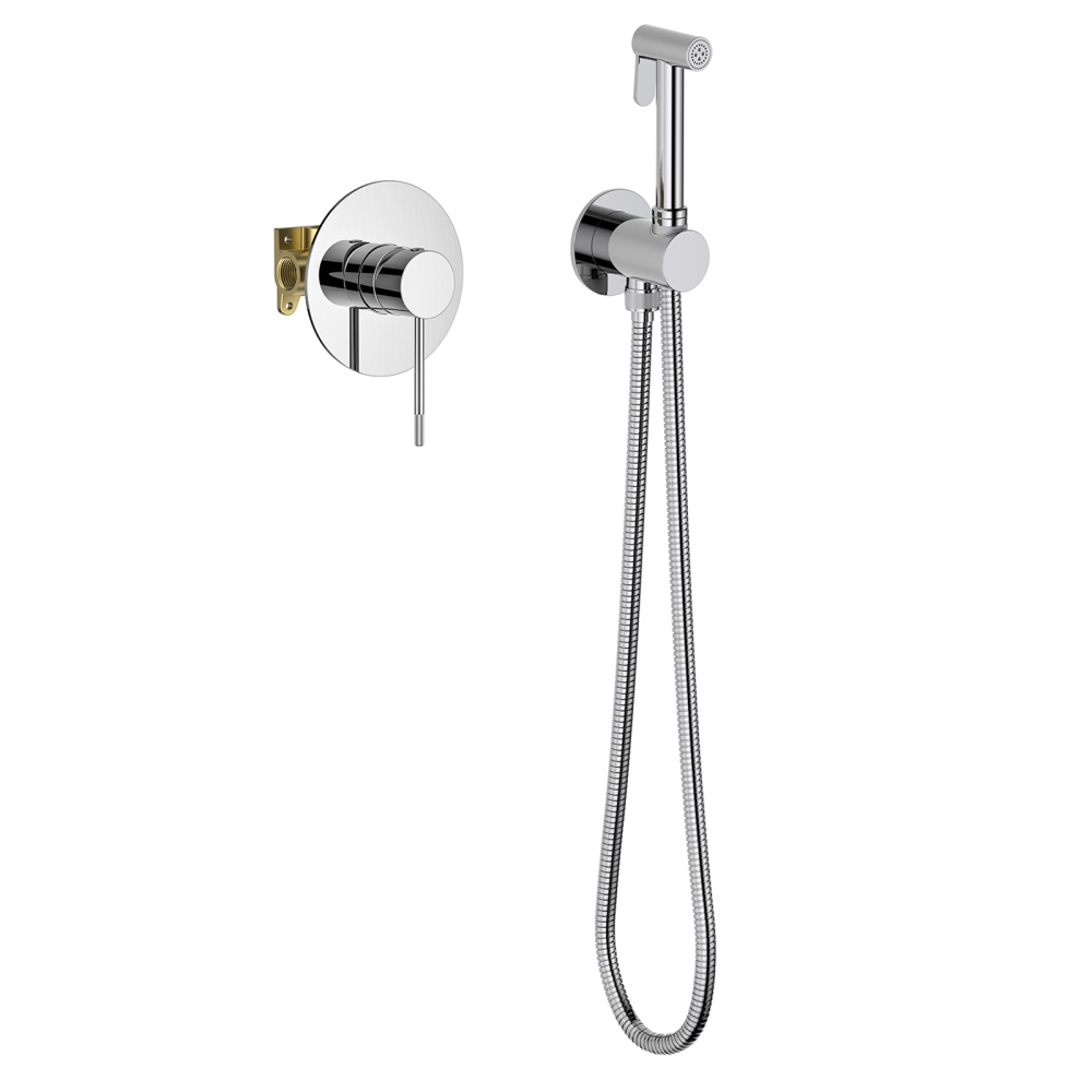 Фото Смеситель встроенный с гигиеническим душем Timo Saona 2389/00SM хром