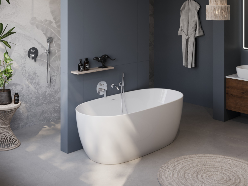 Фото Акриловая ванна BelBagno 170х80 (BB415-1700-800) Белый