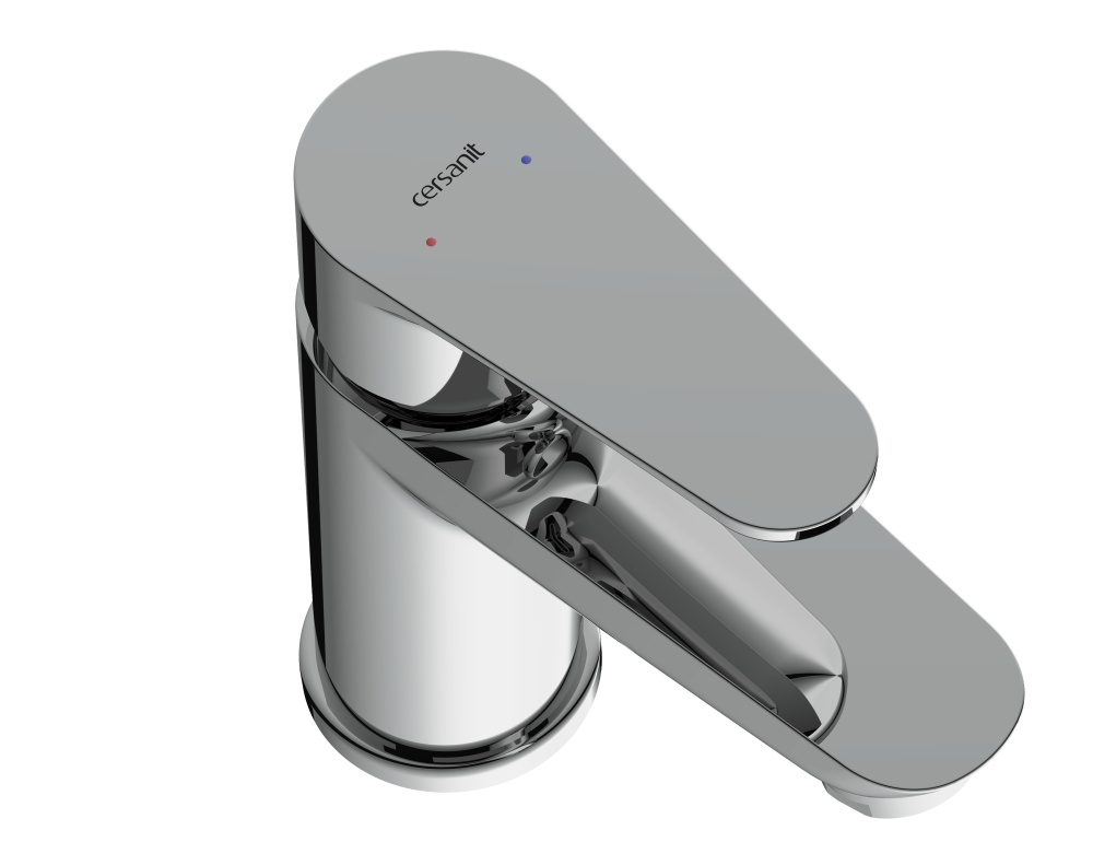 Фото Смеситель CERSANIA для раковины со сливным гарнитуром 63030