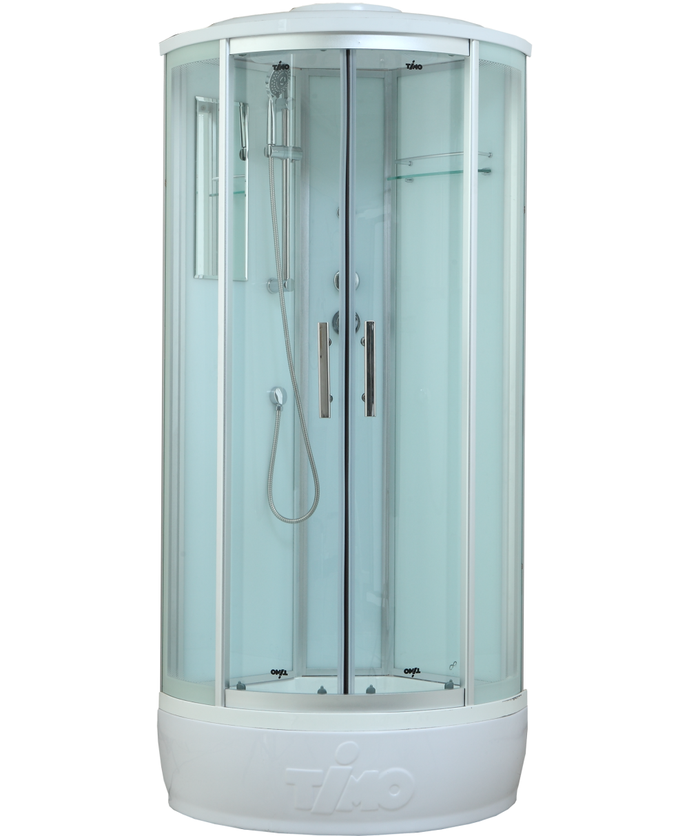 Фото Душевая кабина 80x80x220 Timo (T-6680 S) Без гидромассажа, акрил, Поддон средний