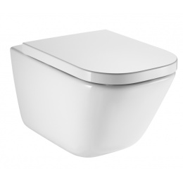 Инсталляция Viega с безободковым унитазом Roca Gap Clean Rim 34647L000, сиденье микролифт