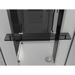 Душевая кабина 110xx217 Black&White (G8708) акрил, Поддон низкий