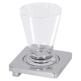 Стакан Villeroy&Boch (Dornbracht) LaFleur 83 400 955 00 подвесной, стекло/хром