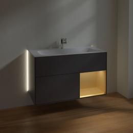 Villeroy Boch Finion G040HFGK Тумба под раковину 996х498 мм (gold matt/anthracite matt)