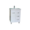 Тумба для раковины Sanita Quadro MS100401 Белая 60