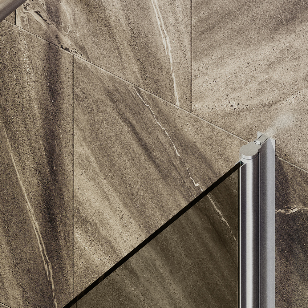 Фото Шторка на ванну Maybah Glass MGV-611-5 поворотная на монопетле