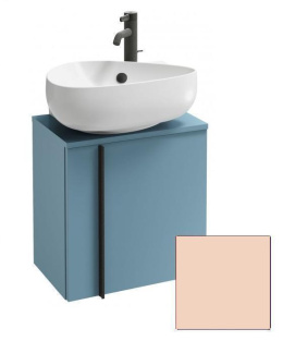 Тумба под раковину Jacob Delafon Nouvelle Vague 45 см, EB3045D-G1A, цвет телесный глянцевый, правая