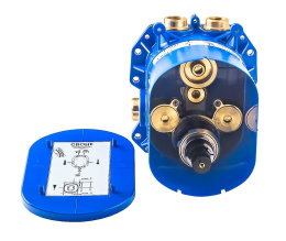 Фото Скрытая часть термостат Grohe Rapido 35500000 для ванны / душа