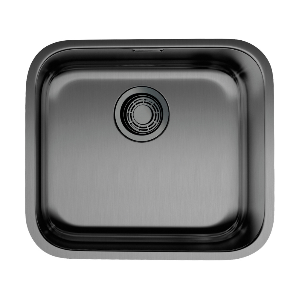 Кухонная мойка Omoikiri Omi 49-U (4993073) вороненая сталь