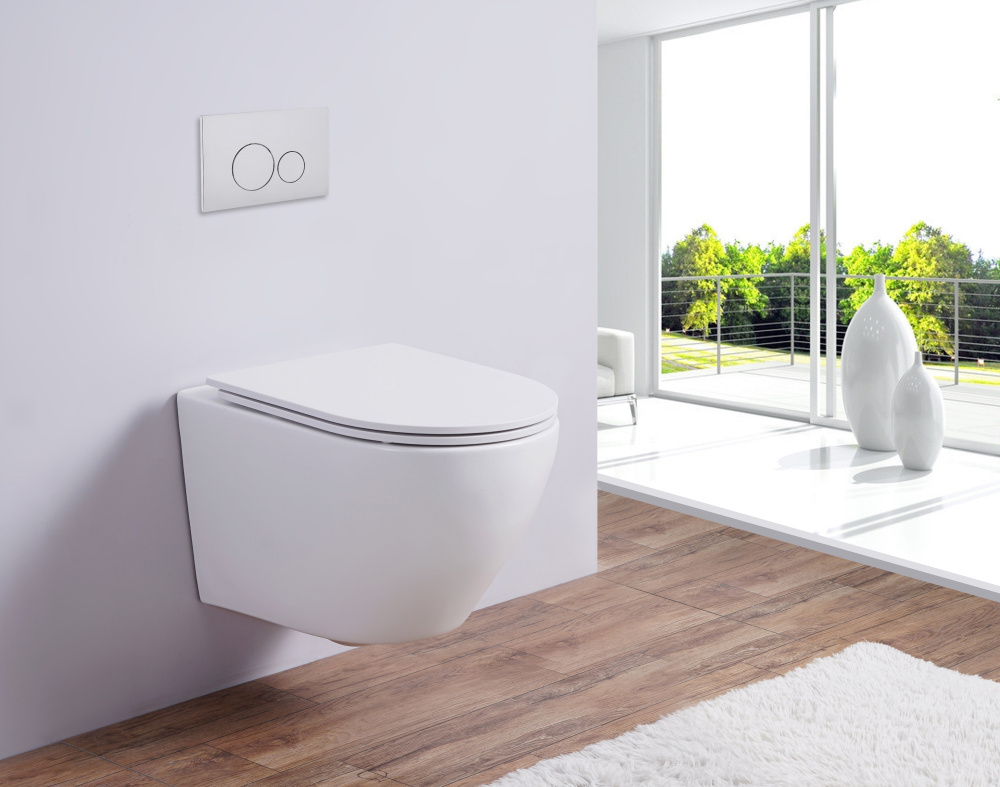 Унитаз подвесной Esbano (ESUPAZALWM) белый, матовый