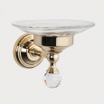 Мыльница Tiffany World Crystal TWCR106oro-sw, золото