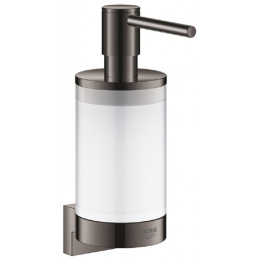 Дозатор жидкого мыла Grohe Selection 41028A00, черный графит глянец