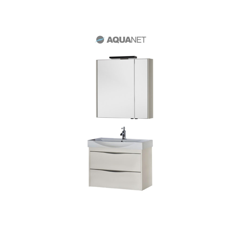 Мебель для ванной Aquanet Франка 85 слоновая кость
