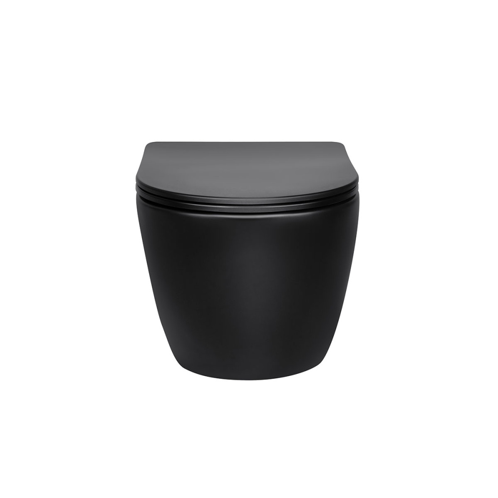 Унитаз подвесной Vincea Globo (VT1-14SMB) матовый черный
