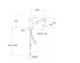 Фото Teka MB2 40971802 Смеситель для мойки