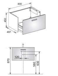 Тумба Keuco Royal Universe 32760210000