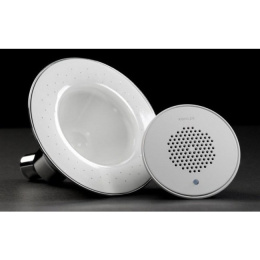 Верхний душ с беспроводным динамиком Jacob Delafon Moxie 9245D-ZZ-CP,12,7х10,6х12,7 см, 1 режим стру