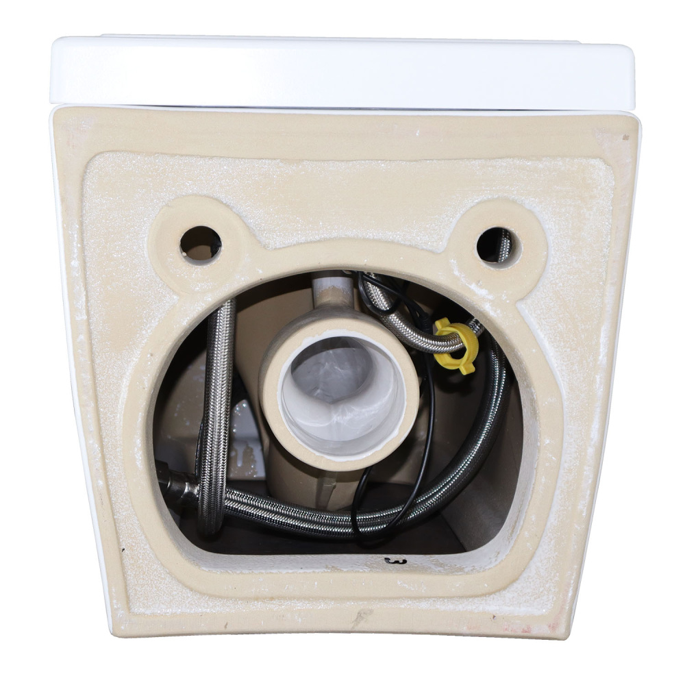 Фото Унитаз подвесной Azario (AZ-101C) импульсный, безбачковый, Белый