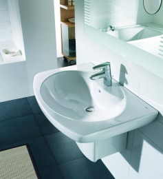 Раковина 65 см Roca Dama Senso (327511000) белый