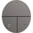 Переключатель потоков Hansgrohe ShowerSelect Comfort S 15558340 шлифованный черный хром