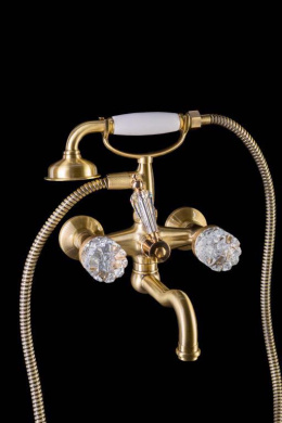 Смеситель для ванны Boheme Crystal (313-CRST) бронза