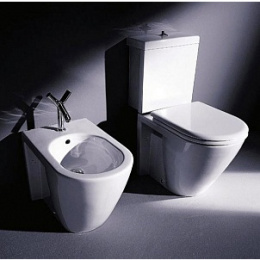 Чаша для унитаза-компакта Duravit Starck 2 2145090000, белый