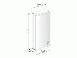 Фото Базисный модуль Keuco Edition 11 21240171101, алюминий