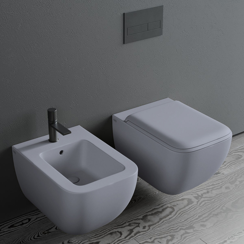 Подвесные унитазы Ceramica CIELO Shui Comfort SHCOVSK BR - Унитаз подвесной 55*37 см, Rimless безободковый (Brina)