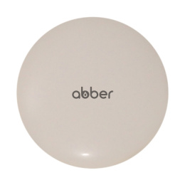 Накладка на слив для раковины ABBER AC0014MBE стветло-бежевая матовая, керамика