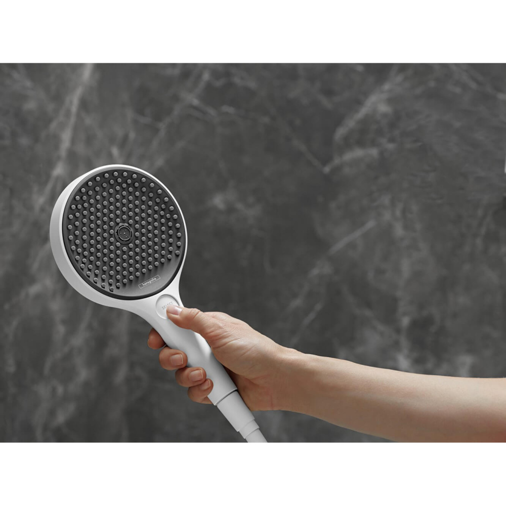 Ручной душ Hansgrohe Rainfinity (26865700) матовый белый