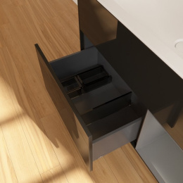 Villeroy Boch Finion F040GKPH Тумба под раковину 996х498 мм (anthracite matt/glossy black)