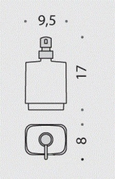 Диспенсер настольный Colombo Time W4281.CR